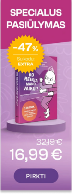 Ko reikia mano vaikui? 126 DUK ir mokslu pagrįsti atsakymai į tėvų užklausas internete